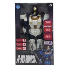 ROBOR LANZA PROYECTILES R-WARRIOR CON MOVIMIENTOS, LUZ Y SONIDOS EL DUENDE AZUL ROBOR LANZA PROYECTILES R-WARRIOR CON MOVIMIENTOS, LUZ Y SONIDOS EL DUENDE AZUL