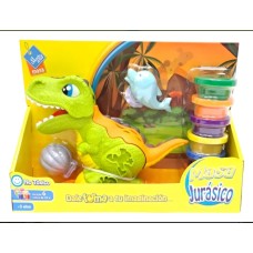 MASAS PARA MODELAR DINOSAURIO MASA JURASICO EL DUENDE AZUL 8264 MASAS PARA MODELAR DINOSAURIO MASA JURASICO EL DUENDE AZUL 8264