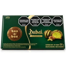 CAJA DE BOMBONES BONOBON DUBAI PISTACHO X 18 UNIDADES 297 G CAJA DE BOMBONES BONOBON DUBAI PISTACHO X 18 UNIDADES 297 G