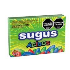 SUGUS CONFITADO X 50 G ACIDOS SUGUS CONFITADO X 50 G ACIDOS