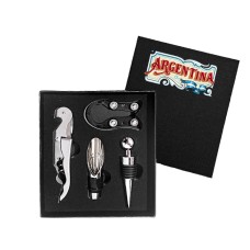 SET PARA VINOS X 4 PIEZAS EN CAJA SET PARA VINOS X 4 PIEZAS EN CAJA
