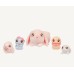 CONEJA CON BEBES MAMA SURPRISE LITTLE LOVE PETS MINIS EN JAULA