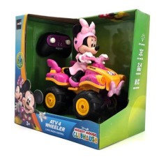 MUÑECA MINNIE EN CUATRICICLO A RADIO CONTROL ATV 4 WHEELER RECARGABLE USB MUÑECA MINNIE EN CUATRICICLO A RADIO CONTROL ATV 4 WHEELER RECARGABLE USB