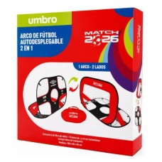 ARCO DE FUTBOL AUTODESPLEGABLE 2 EN 1 UMBRO
