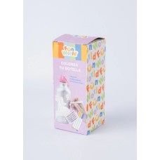 COLOREA TU BOTELLA FUN WORLD - UNICORNIO