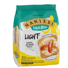 TOSTADAS MANIERI X 200 G LIGHT