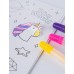 COLOREA TU PROPIO STICKER BOOK FUN WORLD UNICORNIOS COLOREA TU PROPIO STICKER BOOK FUN WORLD UNICORNIOS