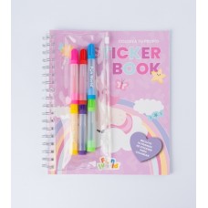 COLOREA TU PROPIO STICKER BOOK FUN WORLD UNICORNIOS COLOREA TU PROPIO STICKER BOOK FUN WORLD UNICORNIOS