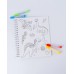 COLOREA TU PROPIO STICKER BOOK FUN WORLD DINOSAURIOS