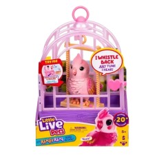 JAULA CON PAJARITO LITTLE LIVE PETS - GRABA Y REPITE MELODIAS JAULA CON PAJARITO LITTLE LIVE PETS - GRABA Y REPITE MELODIAS