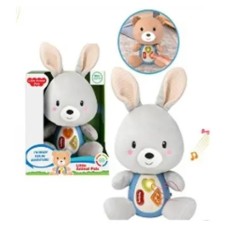 CONEJO DE TELA LITTLE ANIMAL PALS CON LUZ Y SONIDO MI CLAVEL TOYS CONEJO DE TELA LITTLE ANIMAL PALS CON LUZ Y SONIDO MI CLAVEL TOYS