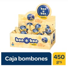 CAJA DE BOMBONES BONOBON X 30 UNIDADES BLANCO CAJA DE BOMBONES BONOBON X 30 UNIDADES BLANCO