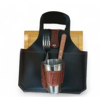 JUEGO DE ASADO RC CON VASO BROCHE