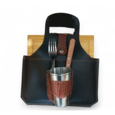 JUEGO DE ASADO RC CON VASO BROCHE
