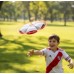 PELOTA FRISBEE RIVER PLATE TRANSFORMABLE CON LUCES PELOTA FRISBEE RIVER PLATE TRANSFORMABLE CON LUCES