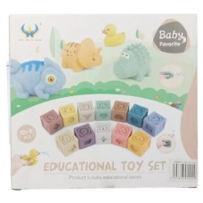 CUBOS DIDACTICOS Y ANIMALES X 16 PIEZAS BABY FAVORITE EDUCATIONAL TOY SET CUBOS DIDACTICOS Y ANIMALES X 16 PIEZAS BABY FAVORITE EDUCATIONAL TOY SET