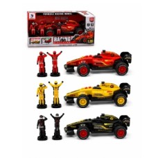 AUTO FORMULA 1 CON 2 PERSONAJES LUZ Y SONIDOS RACING SIMULATION ESCALA 1:36 AUTO FORMULA 1 CON 2 PERSONAJES LUZ Y SONIDOS RACING SIMULATION ESCALA 1:36