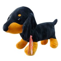 PELUCHE PERRO SALCHICHA BICOLOR 32 CM PHI PHI TOYS
