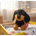 PELUCHE PERRO SALCHICHA BICOLOR 32 CM PHI PHI TOYS