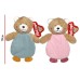 SONAJERO DE PELUCHE MULTISENSORIAL OSITO PHI PHI TOYS SONAJERO DE PELUCHE MULTISENSORIAL OSITO PHI PHI TOYS