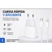 CARGADOR PARA CELULARES IPHONE USB-C 25W 2IN1 + CABLE CARGADOR PARA CELULARES IPHONE USB-C 25W 2IN1 + CABLE