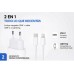 CARGADOR PARA CELULARES IPHONE USB-C 25W 2IN1 + CABLE CARGADOR PARA CELULARES IPHONE USB-C 25W 2IN1 + CABLE
