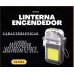 LINTERNA LED MINI RECARGABLE FLASH CON ENCENDEDOR KL-303