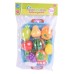 SET DE COMIDITAS FRUTAS CON VELCRO EN BANDEJA EL DUENDE AZUL SET DE COMIDITAS FRUTAS CON VELCRO EN BANDEJA EL DUENDE AZUL