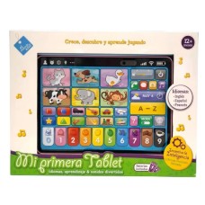 MI PRIMERA TABLET TRILINGUE EL DUENDE AZUL 8259 MI PRIMERA TABLET TRILINGUE EL DUENDE AZUL 8259