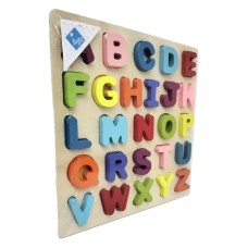 ROMPECABEZAS ABC LETRAS DE MADERA EL DUENDE AZUL 8358