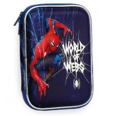 CARTUCHERA 1 PISO SPIDERMAN GOMA EVA MOOVING LETRA D