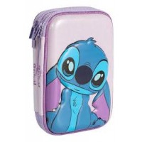 CARTUCHERA 2 PISOS STITCH GOMA EVA CON RELIEVE LETRA Q CARTUCHERA 2 PISOS STITCH GOMA EVA CON RELIEVE LETRA Q