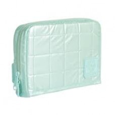 CARTUCHERA SLIM MOOVING MATELASSE VERDE AGUA CARTUCHERA SLIM MOOVING MATELASSE VERDE AGUA