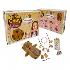 CARTUCHERA DE PELUCHE CAPYBARA CON ACCESORIOS BY JULIANA CARTUCHERA DE PELUCHE CAPYBARA CON ACCESORIOS BY JULIANA