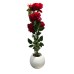 PLANTA ARTIFICIAL 70 CM ROSAS ROJAS EN MACETA PLANTA ARTIFICIAL 70 CM ROSAS ROJAS EN MACETA
