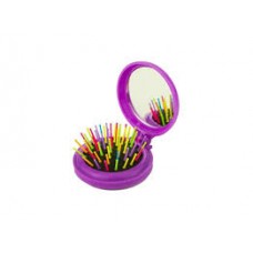 CEPILLO PARA EL CABELLO RETRACTIL CON ESPEJITO PARA CARTERA CEPILLO PARA EL CABELLO RETRACTIL CON ESPEJITO PARA CARTERA