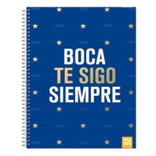 CUADERNO UNIVERSITARIO RAYADO T/F X 80 H BOCA JUNIOR PPR BIG LIFE