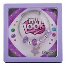 PULSERA INFANTIL REGULABLE BRACELET CHARMS MY LOOK DITOYS