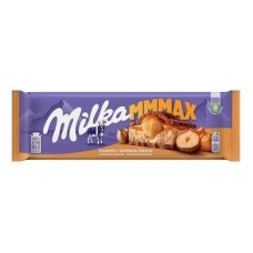 CHOCOLATE MILKA X 300 G MMMAX CARAMELO Y AVELLANAS ENTERAS