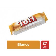 CHOCOLATE TOFI X 28 G BLANCO