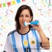 CORNETA BOCINA VUVUZELA ARGENTINA 18.5 CM 7052AR CORNETA BOCINA VUVUZELA ARGENTINA 18.5 CM 7052AR