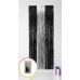 CORTINA DE COTILLON BICOLOR PLATEADO Y NEGRO 2 X 1 M