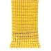 CORTINA DE COTILLON CUADRADOS BRICKS WALL DORADO 2 M X 1 M