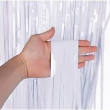 CORTINA DE COTILLON REFLEX BLANCA 2 X 1 M
