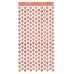 CORTINA DE COTILLON CORAZONES ROSAS 2 M X 1 M