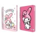 CUADERNO CON ESPIRAL T/D MOOVING MY MELODY X 80 H