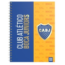 CUADERNO UNIVERSITARIO RAYADO T/D X 100 H BOCA JUNIOR PPR BIG LIFE