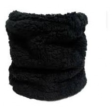 CUELLO DE PELUCHE NEGRO