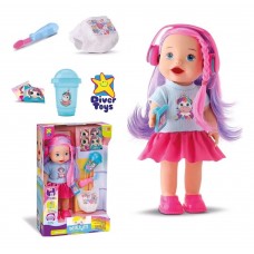 MUÑECA MY LITTLE COLECTION DESCOLADA CON AURICULARES