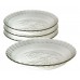 PLATO PLAYO DE VIDRIO DURAX ORQUIDEA
